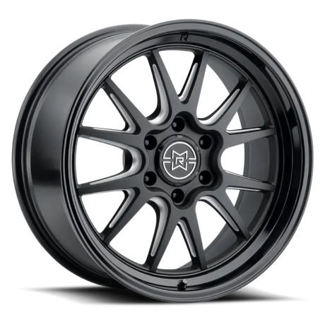 Method Raised MR802 20x10 / 8x180 BP / -18mm Offset / 124.1mm Bore - Double Black Milled Wheel - Wheels