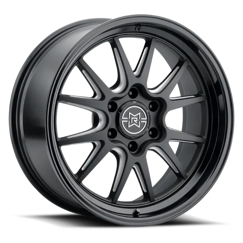 Method Raised MR802 20x10 / 8x180 BP / -18mm Offset / 124.1mm Bore - Double Black Milled Wheel - Wheels