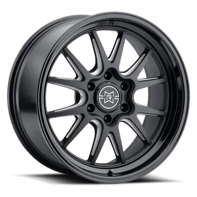 Method Raised MR802 20x10 / 8x180 BP / -18mm Offset / 124.1mm Bore - Double Black Milled Wheel - Wheels