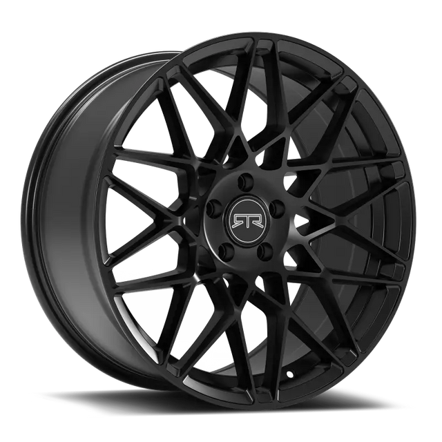 Black Method RTR Tech Mesh wheel with multi-spoke design in gloss black finish
