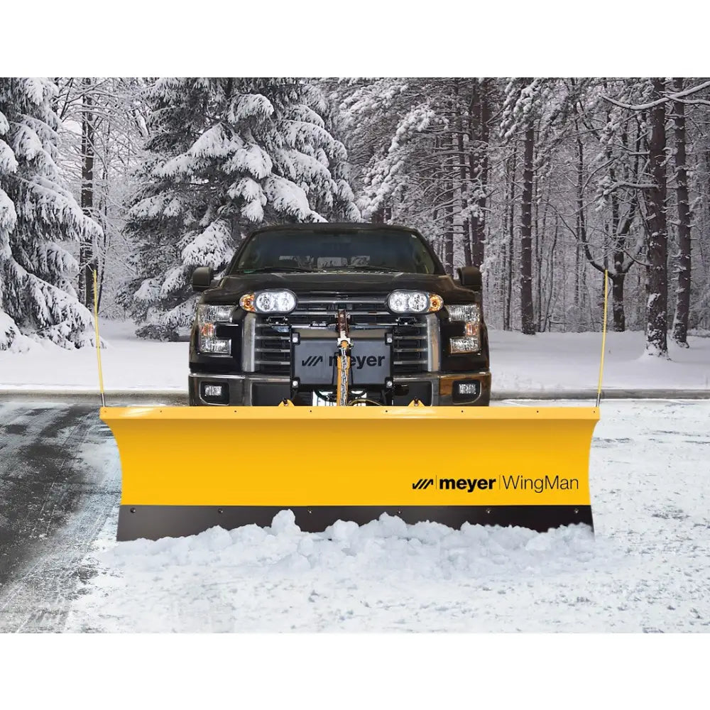 Meyer Prod Engineered For Light-Duty Truck Use Snow Plow 28330 - Pkg Wingman Led