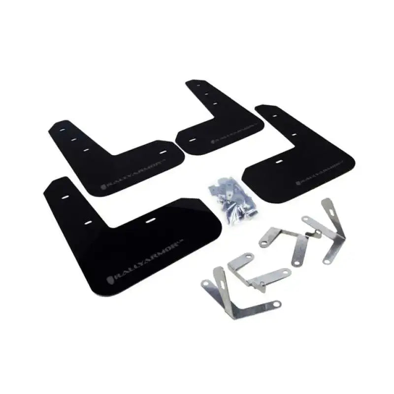 Rally Armor MF23-UR-BLK/GRY Rally Armor 13+ Subaru BRZ / 13+ Scion FR-S UR Black Mud Flap w/ Grey Logo