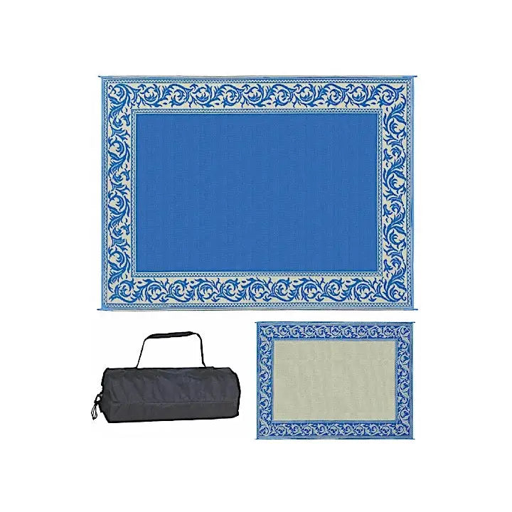 MG Innovative RA3 Chairs Recliners & Patio Mats - Blue Beige