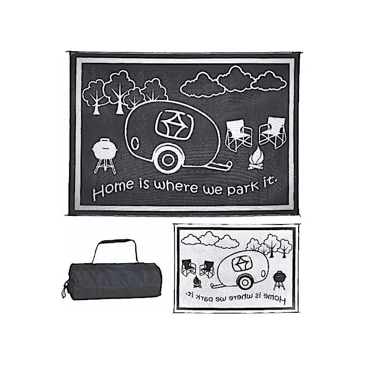 MG Innovative RH8111 Chairs Recliners & Patio Mats - Black White