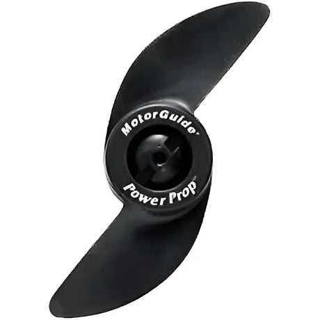 Black two-blade MGA0476B Motorguide Prop for blade power and performance