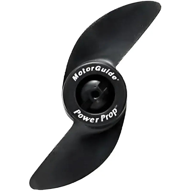 Black two-blade MGA0476B Motorguide Prop for blade power and performance