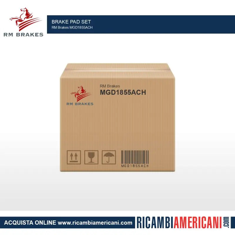 MGD1855ACH R/M Brakes Brake Pad Set