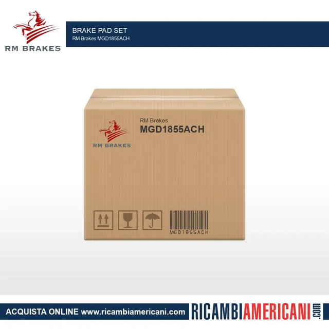 MGD1855ACH R/M Brakes Brake Pad Set