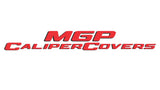 MGP 4 Caliper Covers Engraved Front & Rear 11-18 Dodge Durango Red Finish Silver II Logo - Truck Automotive