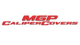 MGP 4 Caliper Covers Engraved Front & Rear 11-18 Dodge Durango Red Finish Silver Durango II Logo 