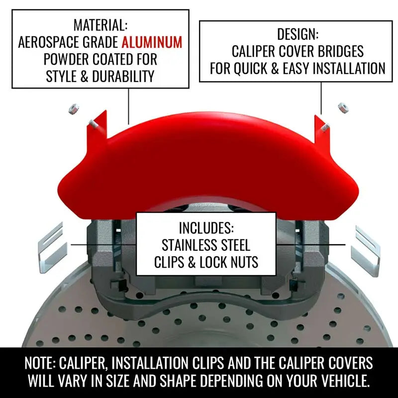 MGP Caliper 55006Sramrd Aluminum Caliper Cover