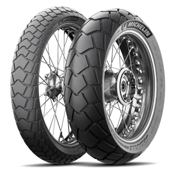 Michelin Anakee Adventure 2 Tires 53355 - Tire Front 110 80R19 59V Radial TL TT