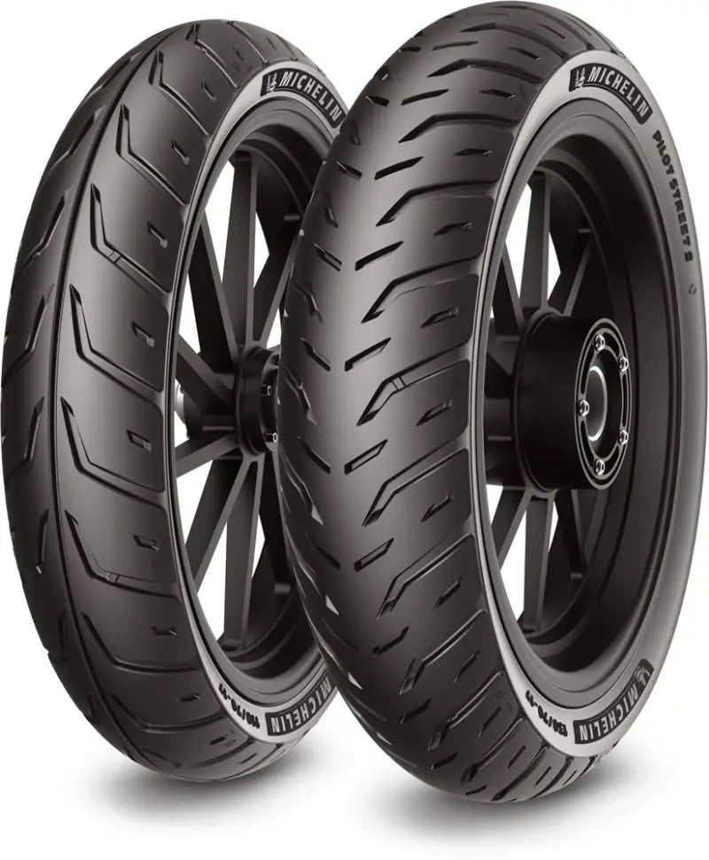 MICHELIN Pilot Street 2 Tire 100/80-17 52S TL - Front/Rear - MICHELIN
