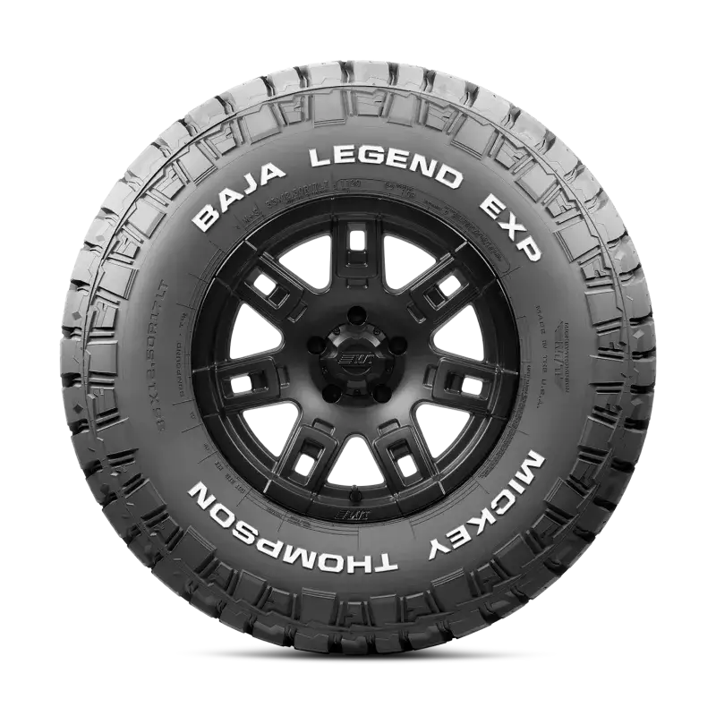 Mickey Thompson Baja Legend EXP Tire - LT285/70R17 121/118Q, ideal for off-road, RV, truck, and powersports, featuring aggressive tread, durability, and superior handling for rugged terrains and highways.