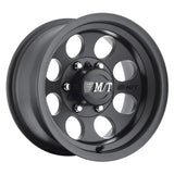 Mickey Thompson Classic III Black Wheel with circular cutouts for off-road trucks