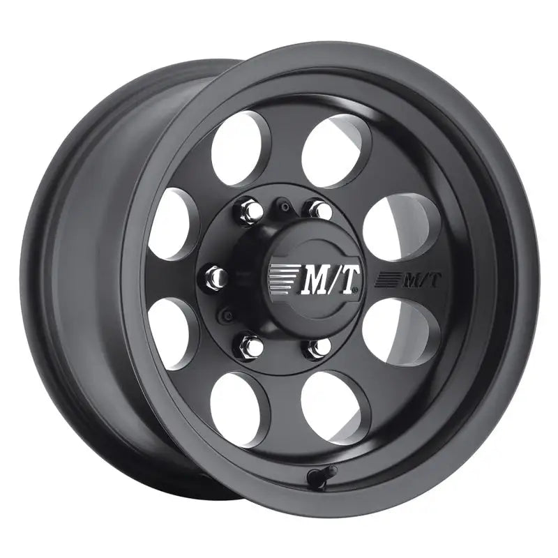 Black off-road wheel from Mickey Thompson Classic III series, perfect for tough terrains