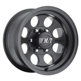 Black off-road wheel from Mickey Thompson Classic III series, perfect for tough terrains
