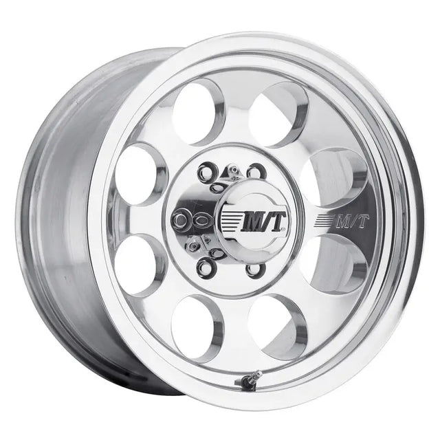 Polished aluminum Mickey Thompson Classic III wheel for trucks and SUVs