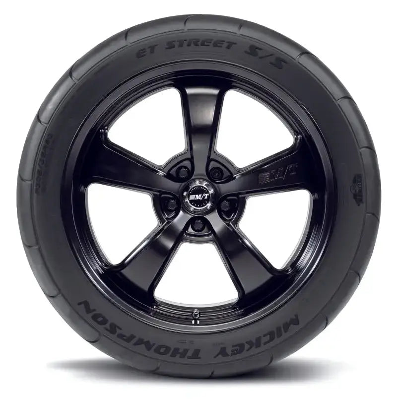 Black Mickey Thompson ET Street S/S Tire P255/50R16 for high-performance vehicles