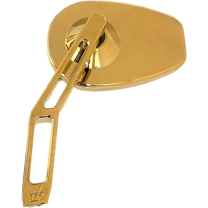 PRO ONE Micro Mirror V2 Cut Stem Left Gold Tin