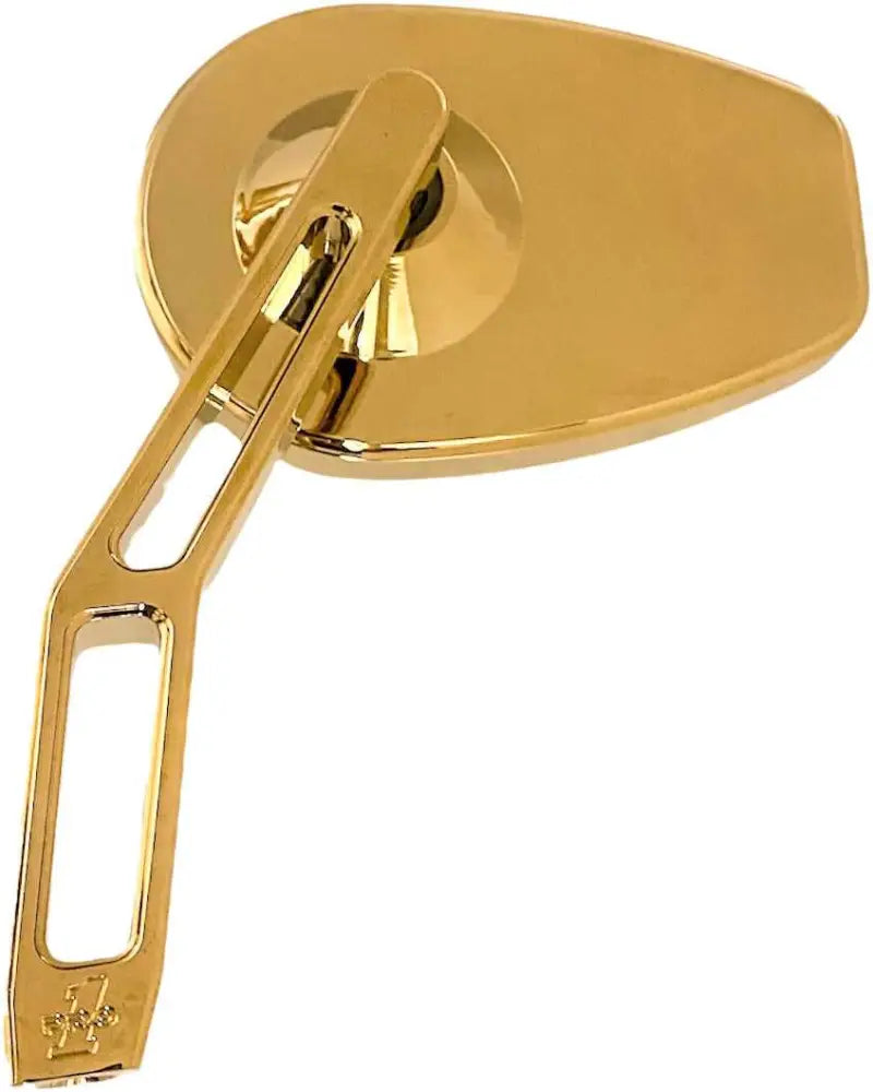 PRO ONE Micro Mirror V2 Cut Stem Left Gold Tin
