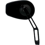 PRO ONE Micro Mirror V2 Cut Stem Right Black