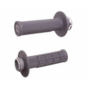 Micro X Lock On Grips Half Waffle Grey/Black (Soft) - ODI
