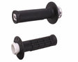 Micro X Lock On Grips Half Waffle Black/Silver - ODI