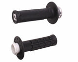 Micro X Lock On Grips Half Waffle Black/Silver - ODI