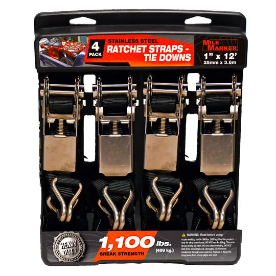Milemarker 1710124 Stainless Steel Tie Down Strap