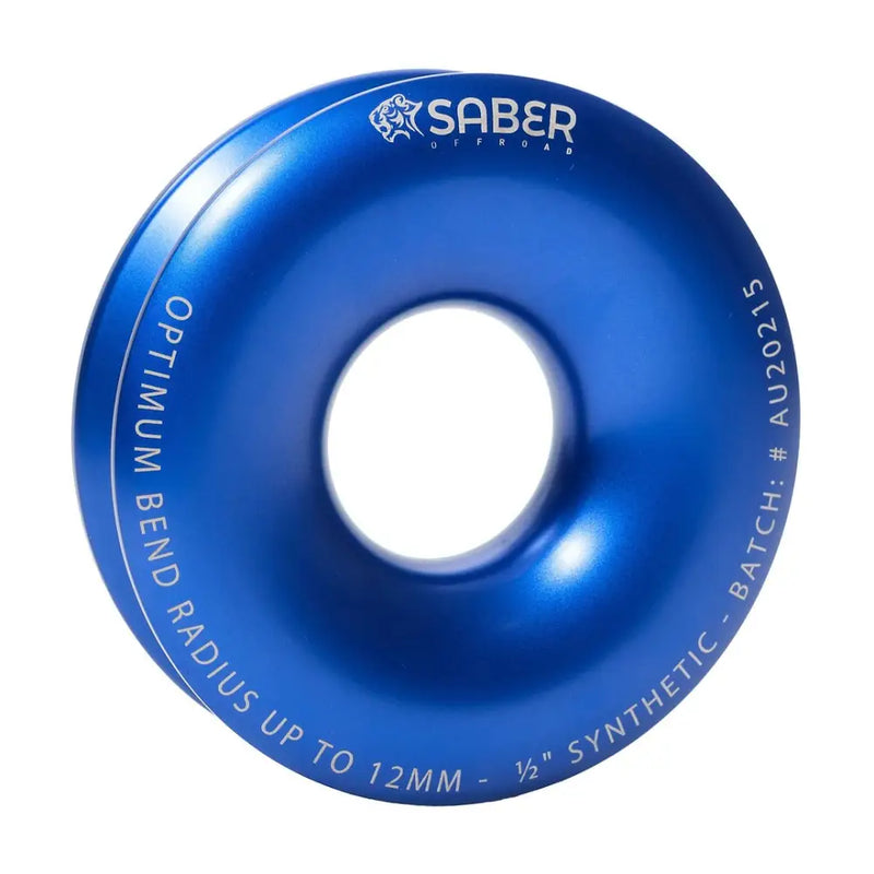 Milemarker No Supplier Warranty Winch Snatch Block SBR-12BRR - EZY-Glide 12 500 Wll Recovery Ring