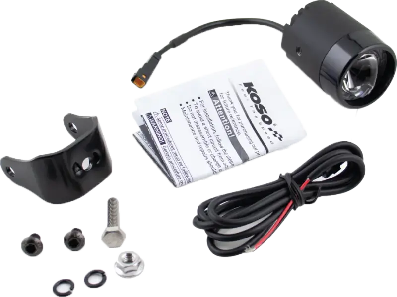 Mini Led Fog Light Black Each - RV and Auto Parts