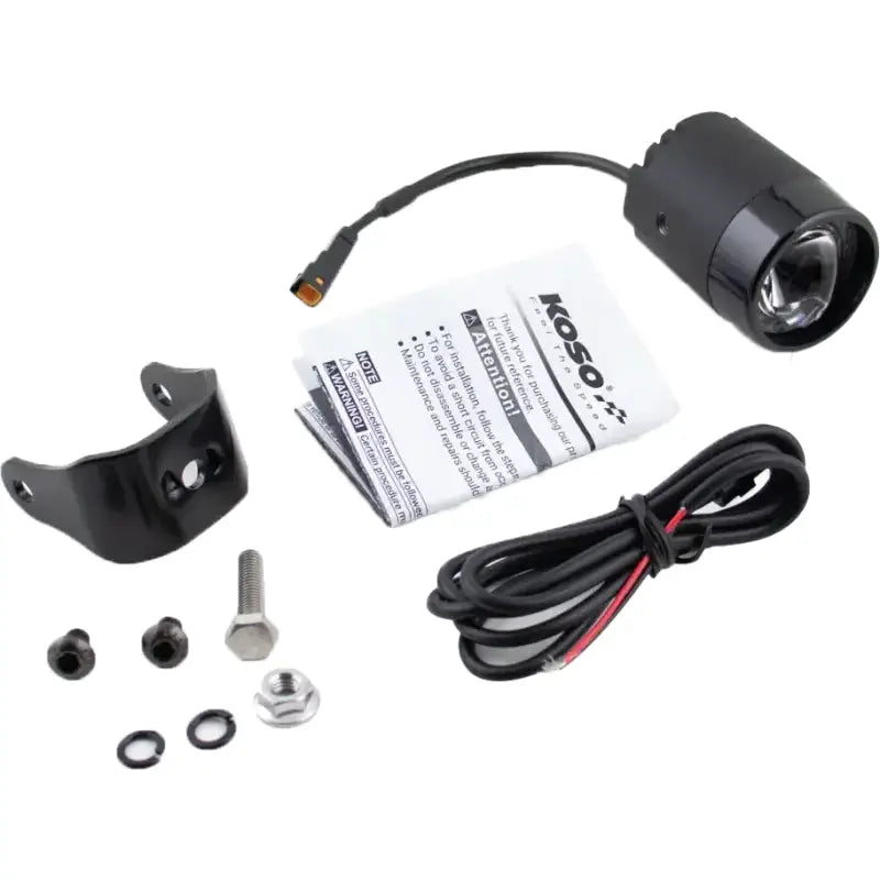 Mini Led Fog Light Black Each - RV and Auto Parts