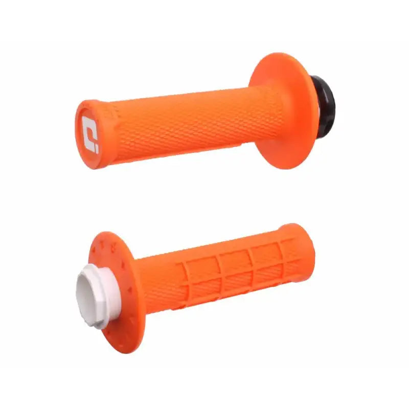 Micro X Lock On Grips Half Waffle Orange/Black - ODI