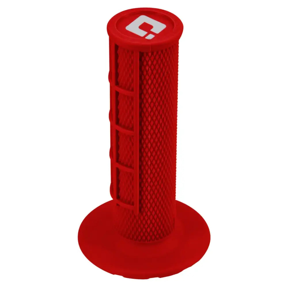 ODI Mini Mx Half Waffle Grips Red