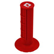 ODI Mini Mx Half Waffle Grips Red