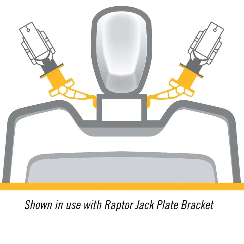 Minn Kota 1810375 Anchor System Mounting Bracket - White