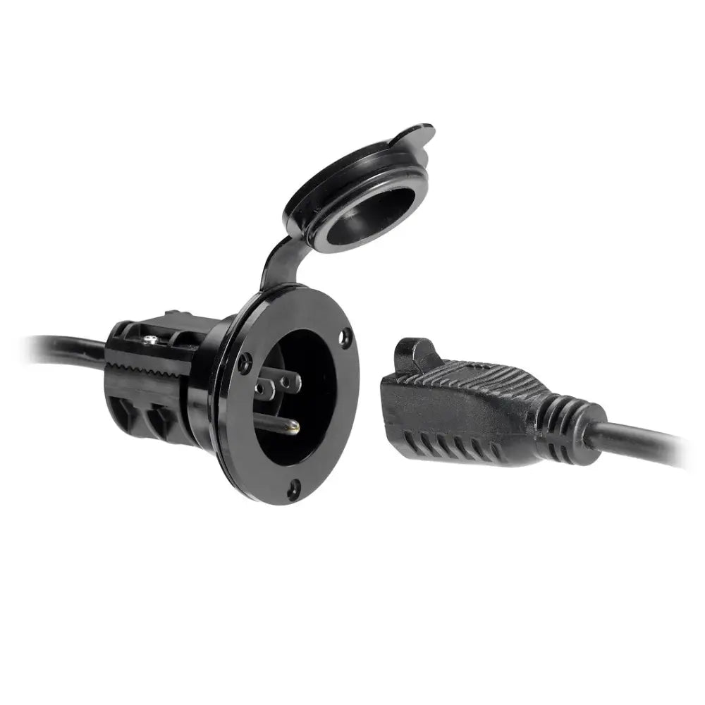 Minn Kota 1865108 - Black MKR-21 AC Power Port