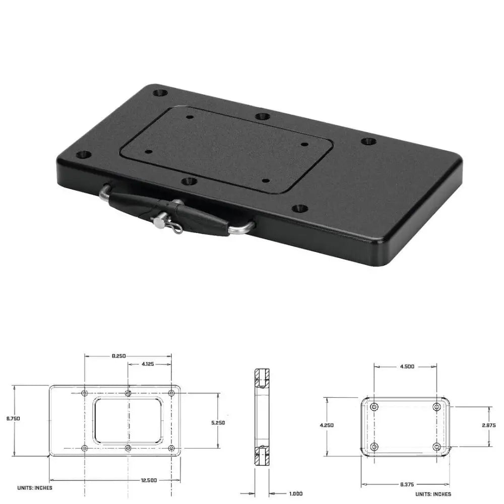 Minn Kota Designed For Use In Freshwater Trolling Motor Mount 1854021 - MKA-21 Quick Release Bracket