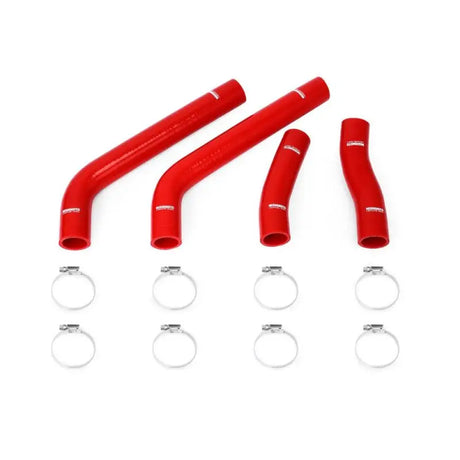 Red silicone hose kit with clamps for Toyota MR2 Spyder from Mishimoto