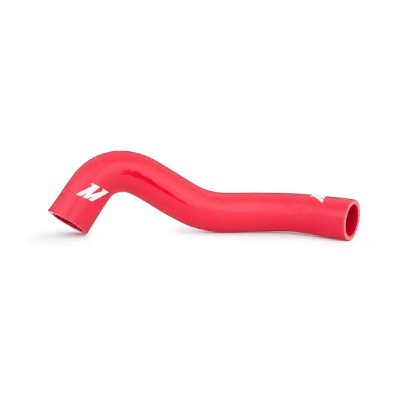 Red silicone coolant hose from Mishimoto Ford 7.3L Powerstroke hose kit for cool engine flow
