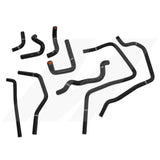 Mishimoto 01-05 Subaru WRX Black Silicone Ancillary Hoses - Truck & Automotive