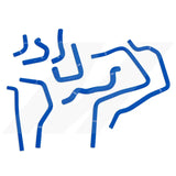 Mishimoto 01-05 Subaru WRX Blue Silicone Ancillary Hoses - Truck & Automotive