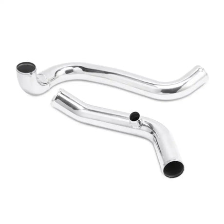 Polished metal pipes from Mishimoto for Mitsubishi Lancer Evolution series upgrade