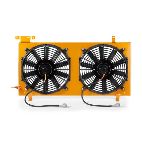 Mishimoto 01-07 Subaru WRX/STI PNP Aluminum Fan Shroud Gold - Truck & Automotive