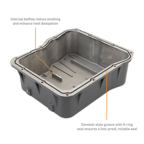 Mishimoto 01-19 Duramax Allison A1000 Transmission Pan Cast GR - Truck & Automotive