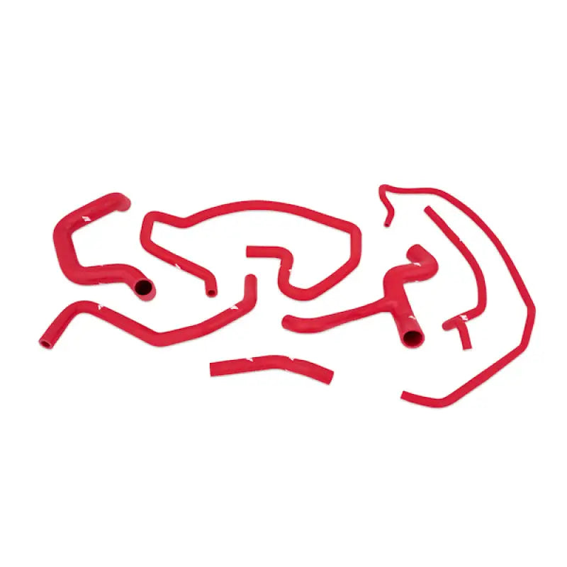 Red silicone hose kit for Ford Focus SVT from Mishimoto, perfect for upgrades