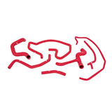 Red silicone hose kit for Ford Focus SVT from Mishimoto, perfect for upgrades