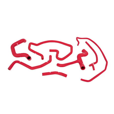 Red silicone hose kit for Ford Focus SVT from Mishimoto, perfect for upgrades
