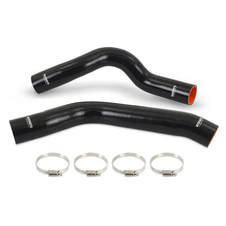 Black silicone radiator hose kit for Dodge Viper from Mishimoto, durable silicone hose upgrade